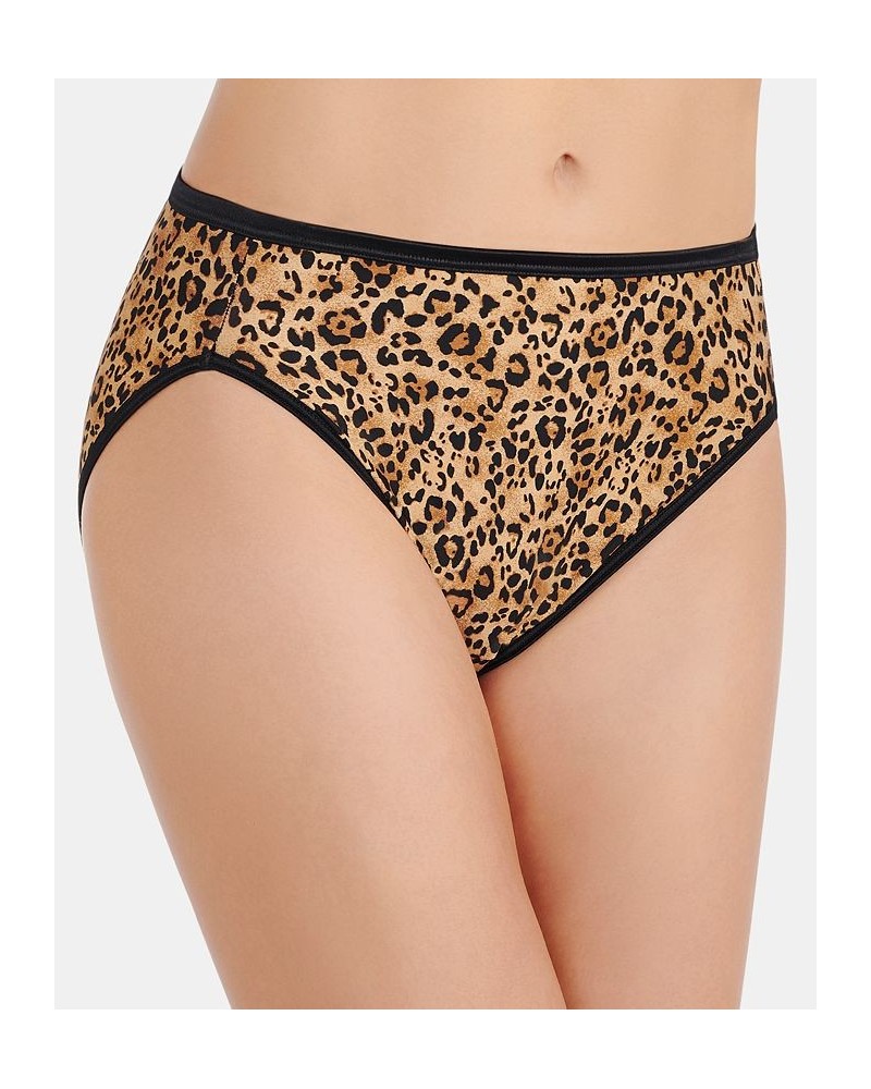 Illumination Hi-Cut Brief Underwear 13108 also available in extended sizes Toffee Leopard $9.74 Panty