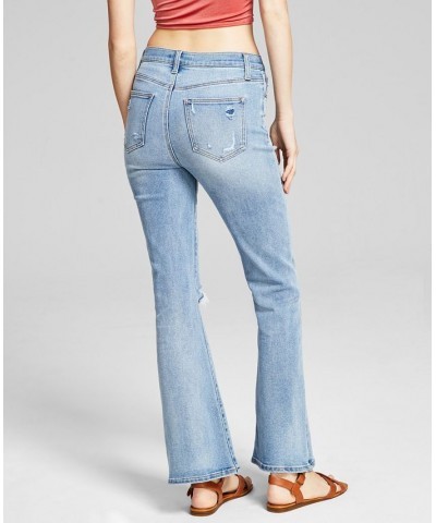 Women's High-Rise Distress Flare-Leg Jeans Off Limits $22.06 Jeans