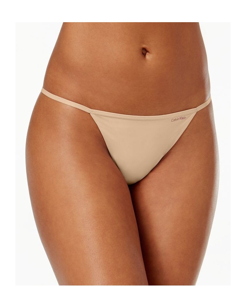 Sleek Model G-String Thong Underwear D3509 Tan/Beige $13.75 Panty