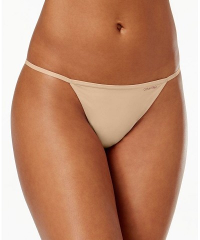Sleek Model G-String Thong Underwear D3509 Tan/Beige $13.75 Panty