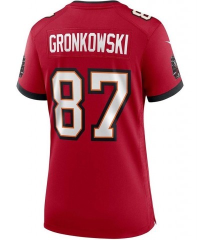 Women's Rob Gronkowski Red Tampa Bay Buccaneers Game Jersey Red $57.40 Jersey