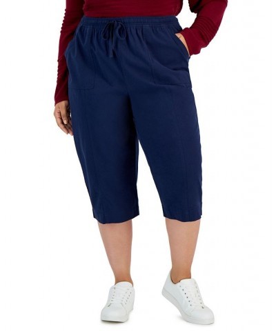 Plus Size Quinn Capri Pants Stonewall $17.42 Pants