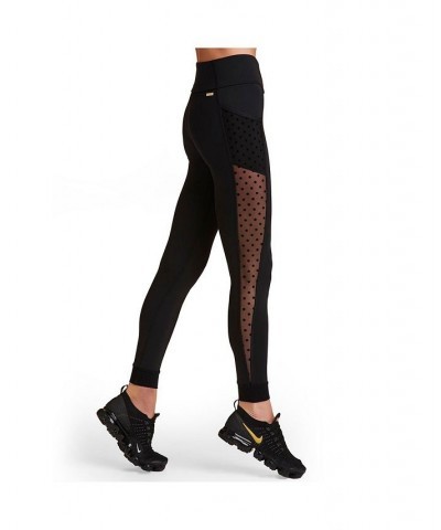 Adult Women Dotted Mesh Mirage Tight Tulle Dot $48.38 Pants