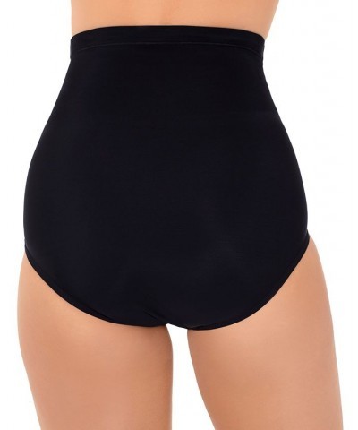 Women's Printed Knotted Tankini & Solid Swim Shorts Black $36.96 Swimsuits