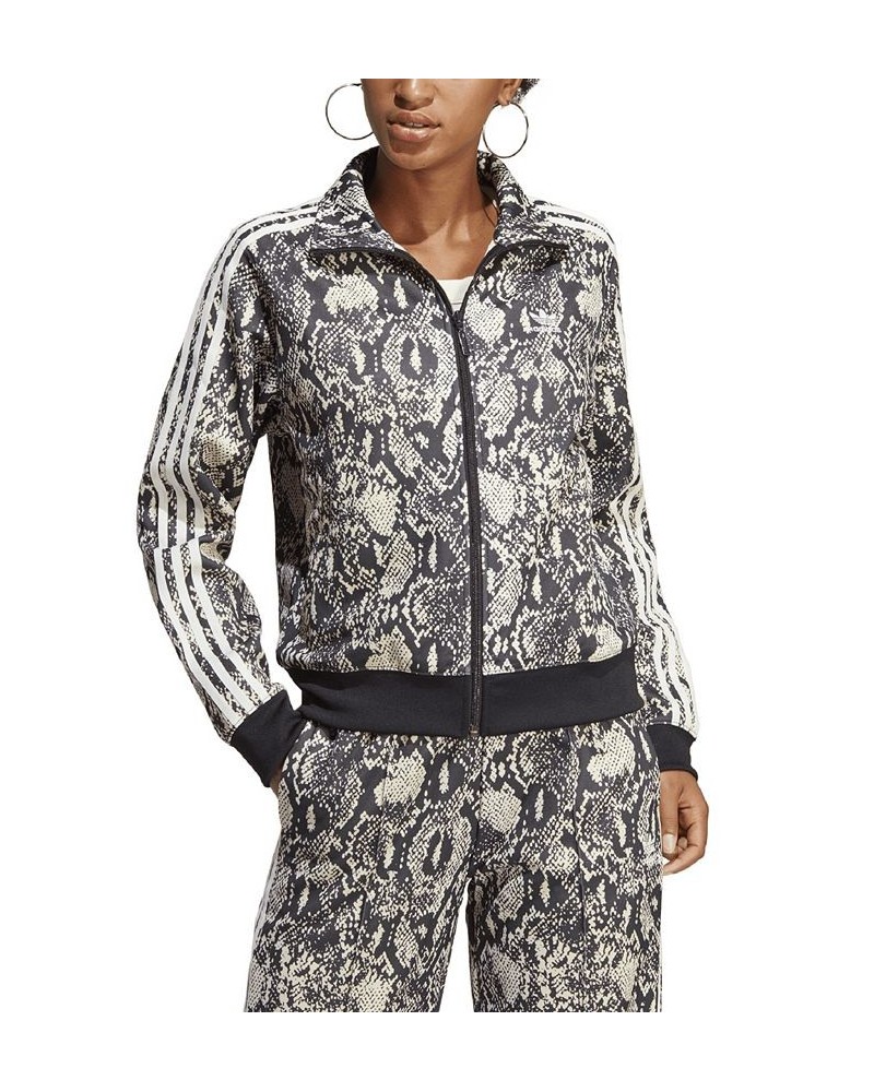 Women's Python Allover Print Track Jacket Multi $45.00 Jackets