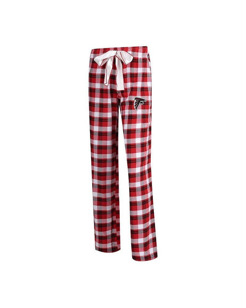 Women's Red Black Atlanta Falcons Plus Size Piedmont Flannel Sleep Pants Red, Black $28.04 Pajama