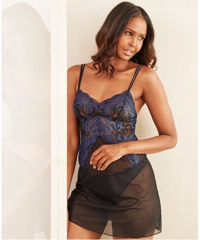 Instant Icon Sheer Chemise Lingerie Nightgown 814322 Black/eclipse $23.88 Sleepwear