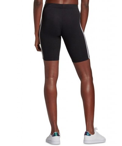 Women's 3-Stripe Bike Shorts Black $12.65 Shorts