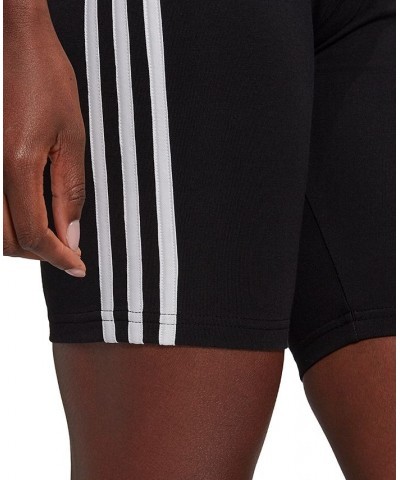 Women's 3-Stripe Bike Shorts Black $12.65 Shorts