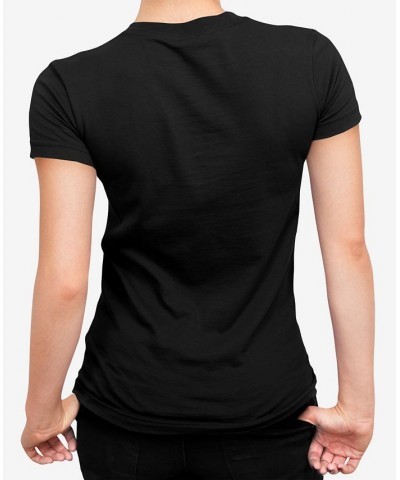 Women's Holy Cow Word Art T-shirt Black $15.75 Tops