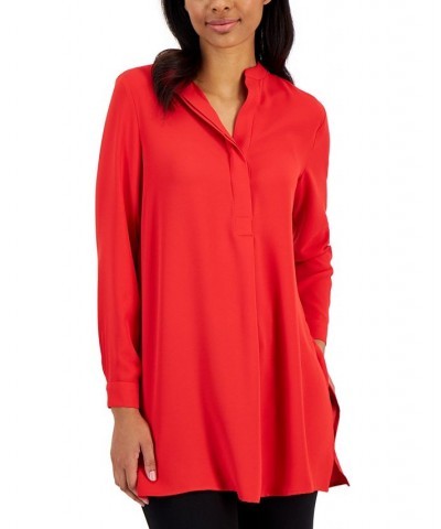 Nehru Tunic Poppy $33.60 Tops