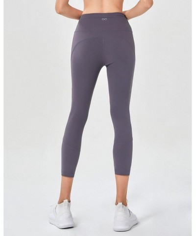 Power Up Silkiflex Leggings 21.5" For Women Carbon charcoal $39.20 Pants