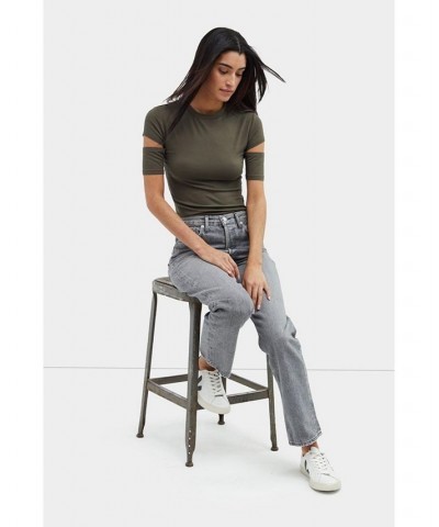 Women's Esme Top Military green $28.96 Tops