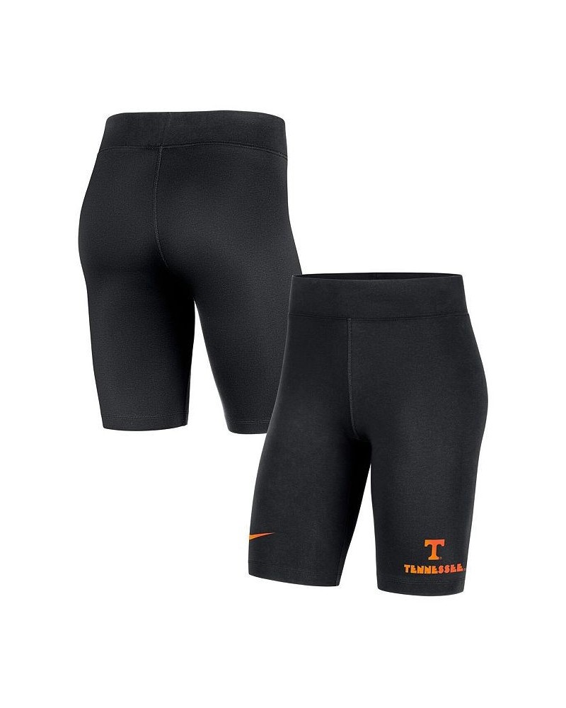 Women's Black Tennessee Volunteers Essential Tri-Blend Bike Shorts Black $22.94 Shorts