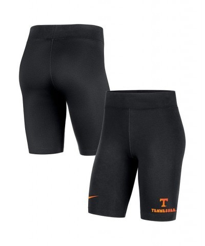 Women's Black Tennessee Volunteers Essential Tri-Blend Bike Shorts Black $22.94 Shorts