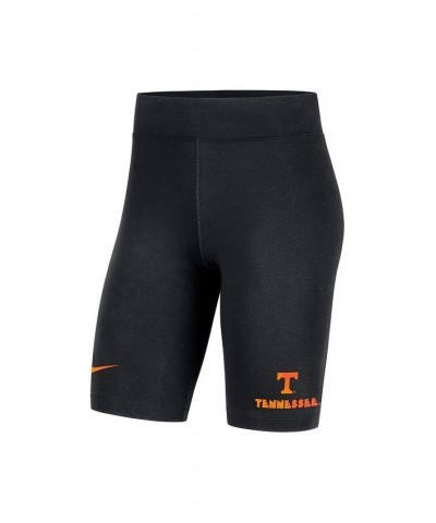 Women's Black Tennessee Volunteers Essential Tri-Blend Bike Shorts Black $22.94 Shorts