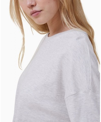 Women's Lounge Jersey Long Sleeve T-shirt Oat Marle $27.99 Sleepwear