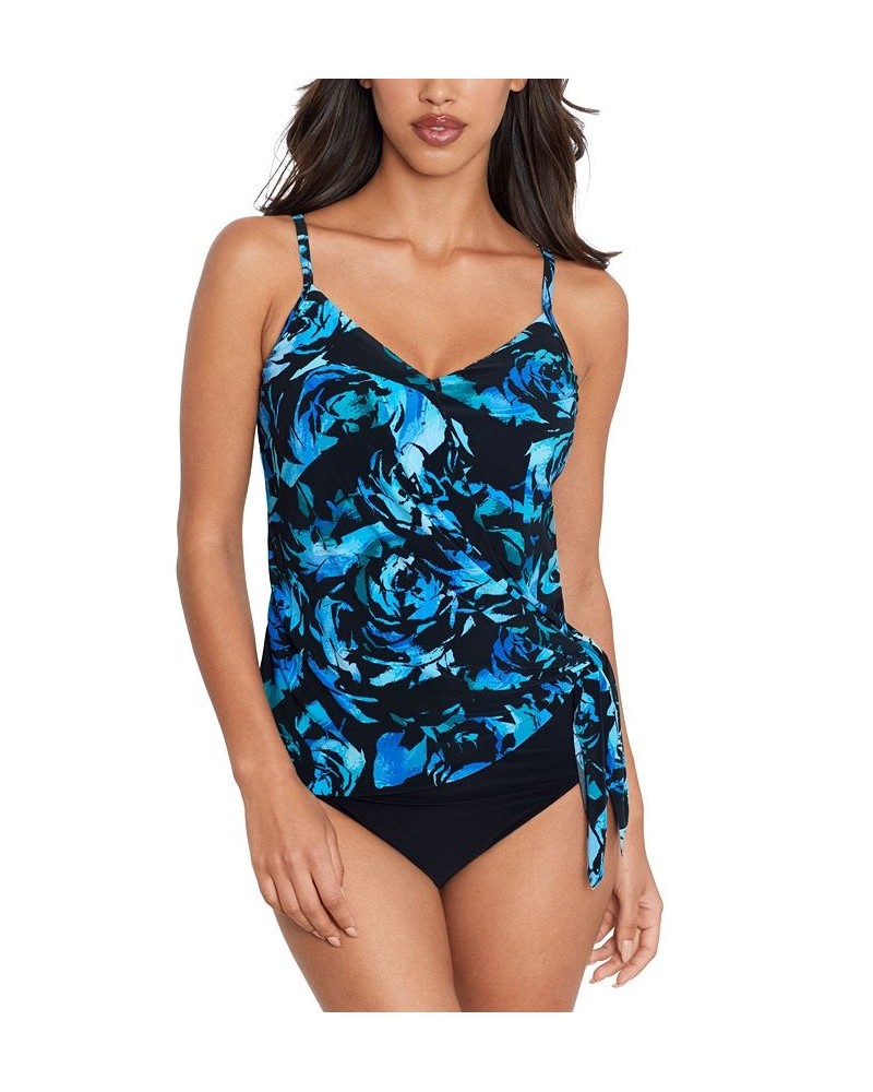 Women's Alex Printed Pop Diva Side-Tie Tankini Top Pop Diva $46.86 Swimsuits