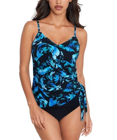 Women's Alex Printed Pop Diva Side-Tie Tankini Top Pop Diva $46.86 Swimsuits