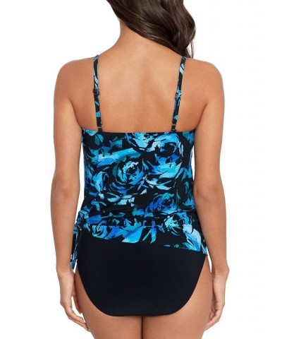 Women's Alex Printed Pop Diva Side-Tie Tankini Top Pop Diva $46.86 Swimsuits