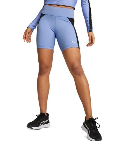 Women's Fit 5 Tight Shorts Elektro Purple-Puma Black $16.60 Shorts