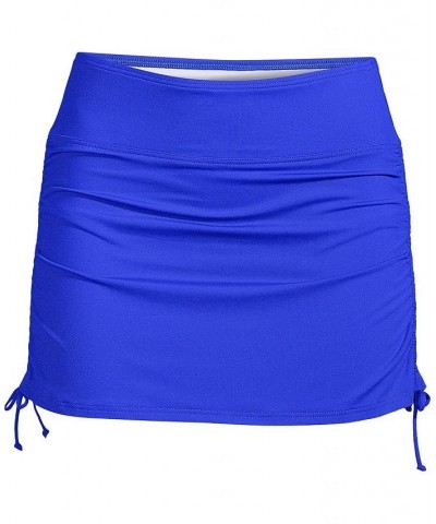Women's Plus Size Tummy Control Adjustable Swim Skirt Swim Bottoms Electric blue $39.75 Swimsuits