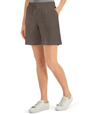 Pull-On Knit Shorts Brown Clay $10.19 Shorts