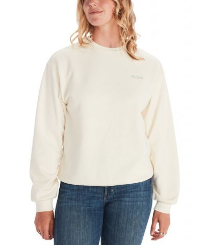 Women's Twin Peak Crewneck Sweatshirt White $19.35 Sweatshirts