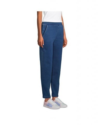 Women's Petite Serious Sweats Ankle Sweatpants Dark indigo $34.98 Pants