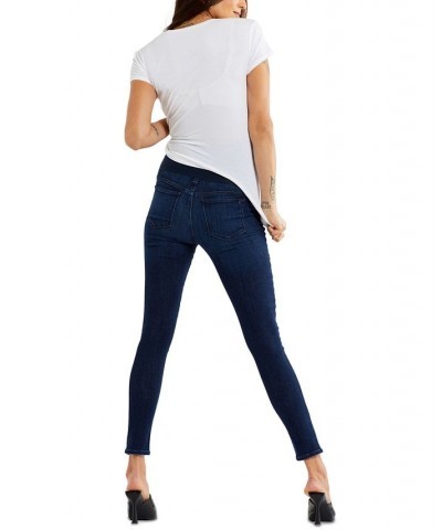 Skinny Ankle Maternity Jeans Dark Wash $62.57 Jeans
