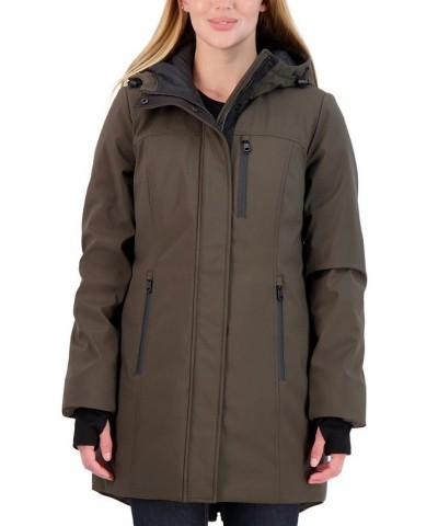 Women's Heavyweight Softshell Coat Green $32.20 Coats