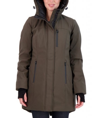 Women's Heavyweight Softshell Coat Green $32.20 Coats