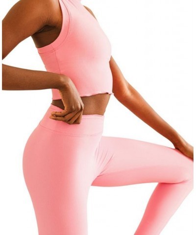 Women's Lustre Active Leggings Pink $20.68 Pants