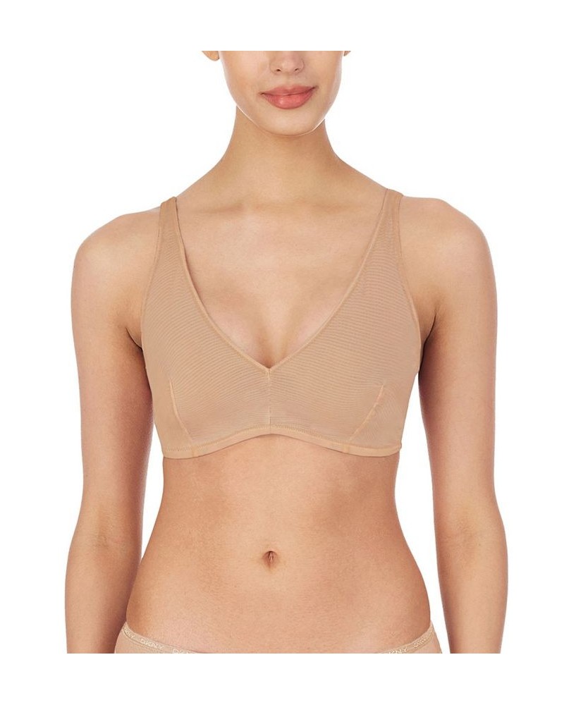 Built Up Mesh Bralette DK7231 Tan/Beige $12.50 Bras