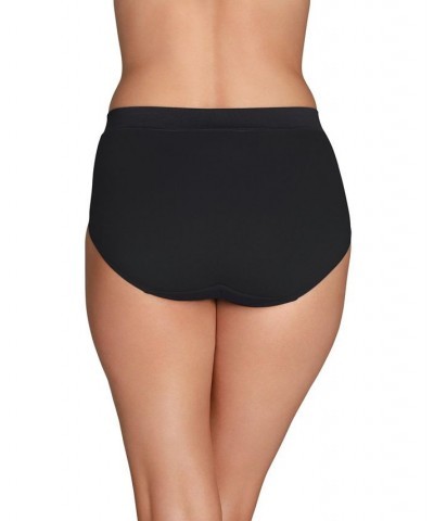 Women's High-Cut Beyond Comfort™ Brief Underwear 13212 Black $8.91 Panty