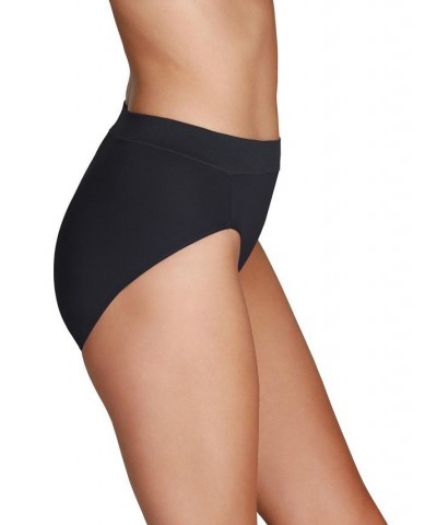 Women's High-Cut Beyond Comfort™ Brief Underwear 13212 Black $8.91 Panty
