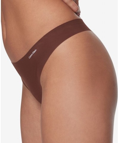 Invisible Thong 5-Pack QD3556 Beechwood/cedar/sandalwood/spruce/umber $27.73 Panty