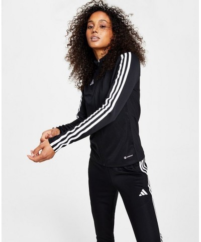 Women's Tiro 23 Zip-Up Track Jacket & Track Pants Black $28.60 Outfits