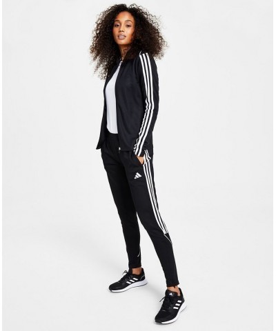 Women's Tiro 23 Zip-Up Track Jacket & Track Pants Black $28.60 Outfits