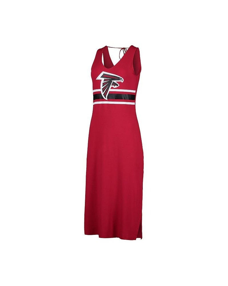 Women's Red Atlanta Falcons Kick-Off Maxi Dress Red $34.79 Dresses