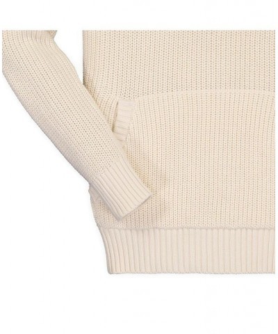 Womens' Ribbed Turtleneck Sweater White $22.48 Sweaters