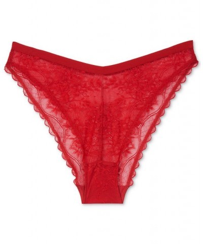 b.tempt’d by Wacoal Women's No Strings Attached Cheeky Lace Underwear 945284 Red $11.01 Panty