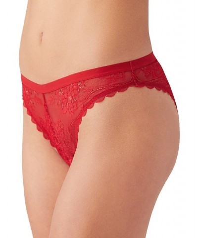 b.tempt’d by Wacoal Women's No Strings Attached Cheeky Lace Underwear 945284 Red $11.01 Panty