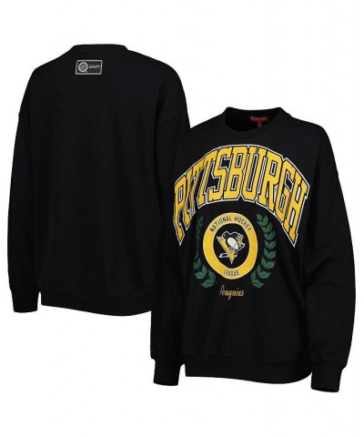 Women's Black Pittsburgh Penguins Logo 2.0 Pullover Sweatshirt Black $41.59 Sweatshirts