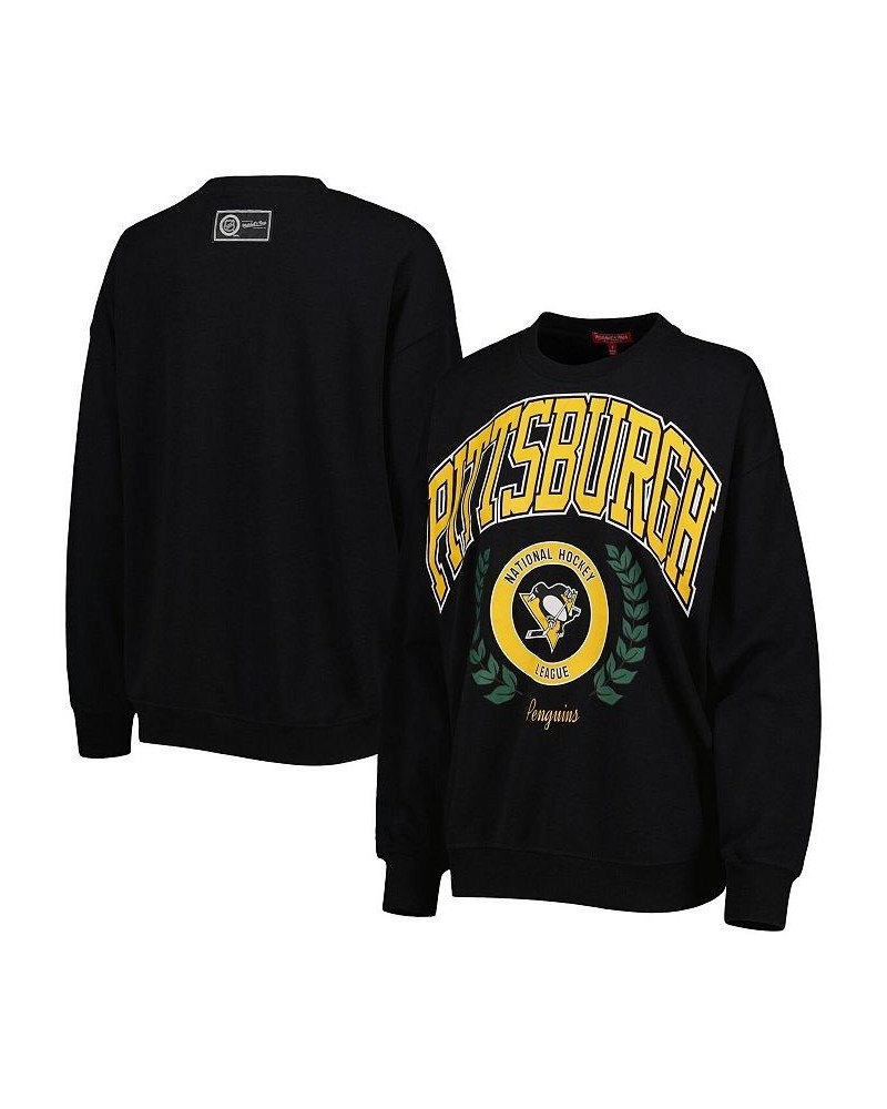 Women's Black Pittsburgh Penguins Logo 2.0 Pullover Sweatshirt Black $41.59 Sweatshirts