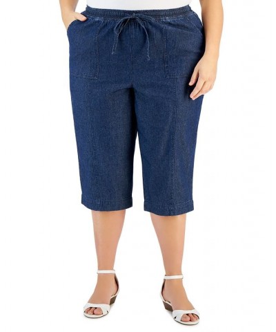 Plus Size Quinn Capri Pants Winter Moss $17.42 Pants