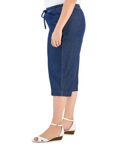 Plus Size Quinn Capri Pants Winter Moss $17.42 Pants