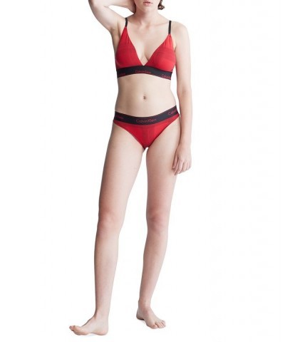 Calvin Klein Women's Modern Cotton Bikini Underwear F3787 Textured Plaid_exact $9.74 Panty