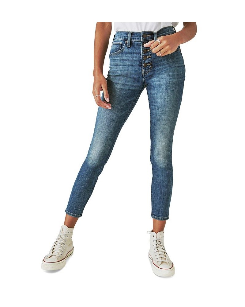 Women's Bridgette Skinny Jeans Radiant-Med Blue $41.24 Jeans