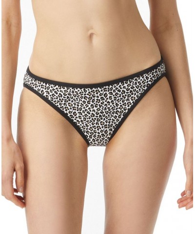 Printed Classic Bikini Bottom Khaki Leopard $18.37 Swimsuits